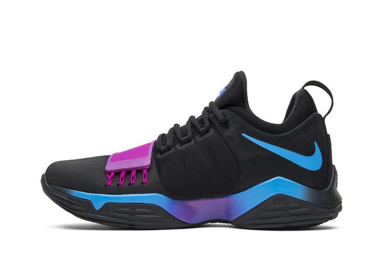 Nike PG 1 'Flip the Switch' — Black/Deep Royal Blue-Photo Blue-Blue Fury-Hyper Violet (878627 003)