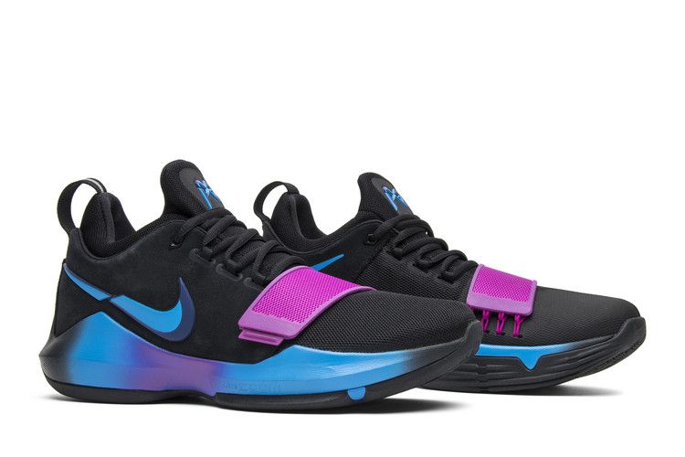 Nike PG 1 'Flip the Switch' — Black/Deep Royal Blue-Photo Blue-Blue Fury-Hyper Violet (878627 003)