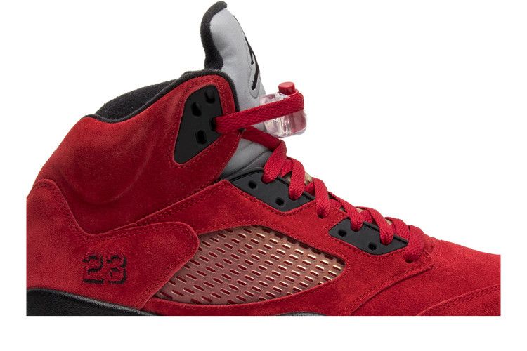 Air Jordan 5 Retro 'Raging Bull Red Suede'