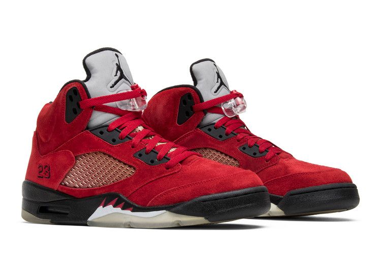 Air Jordan 5 Retro 'Raging Bull Red Suede'