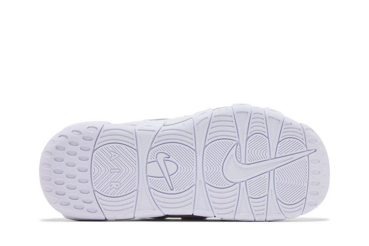 Nike Air More Uptempo Slide 'Triple White' — White/White