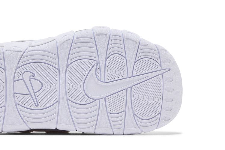 Nike Air More Uptempo Slide 'Triple White' — White/White