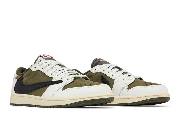 Travis Scott x Air Jordan 1 Retro Low OG SP 'Reverse Olive / Medium Olive'