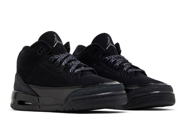 Air Jordan 3 Retro GS 'Black Cat' 2025