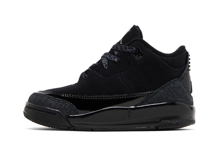 Air Jordan 3 Retro TD 'Black Cat' 2025