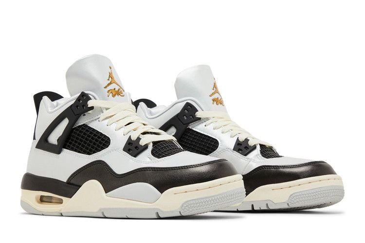 Air Jordan 4 Retro GS 'Platinum Gold'