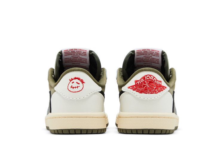 Travis Scott x Air Jordan 1 Retro Low OG SP PS 'Reverse Olive / Medium Olive'