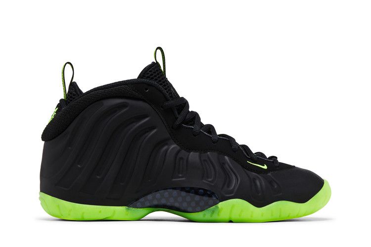 Nike Little Posite One GS 'Black Volt'