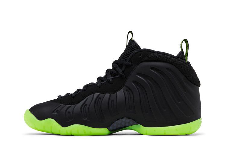 Nike Little Posite One GS 'Black Volt'