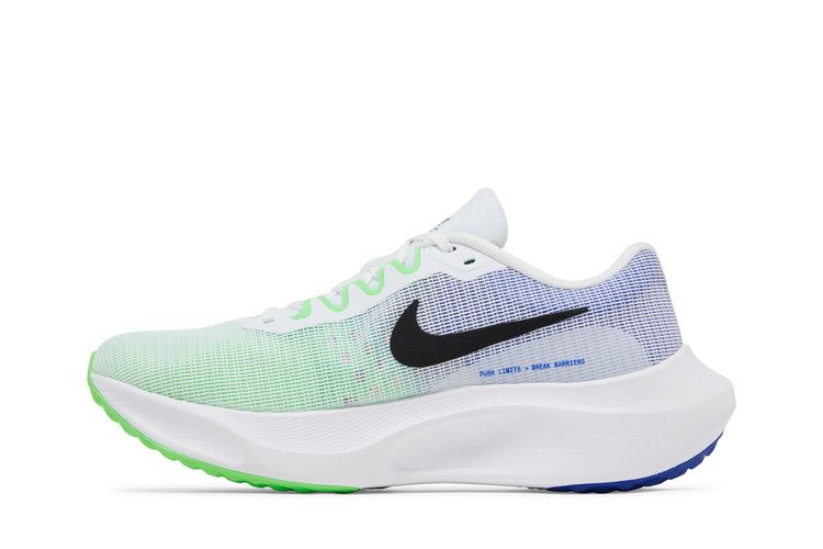 Nike Zoom Fly 5 'White Green Strike Blue'