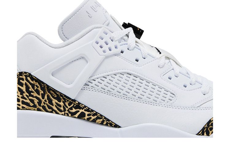 Air Jordan Spizike Low 'White Black Metallic Gold'