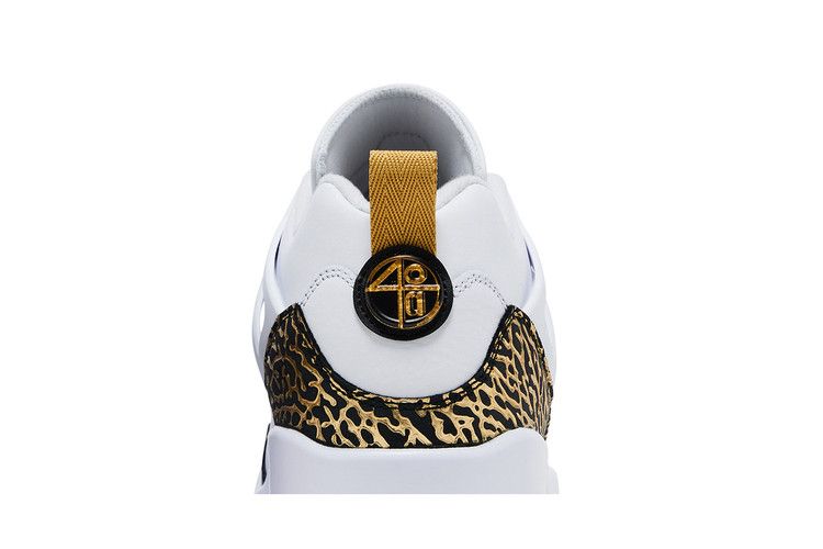 Air Jordan Spizike Low 'White Black Metallic Gold'
