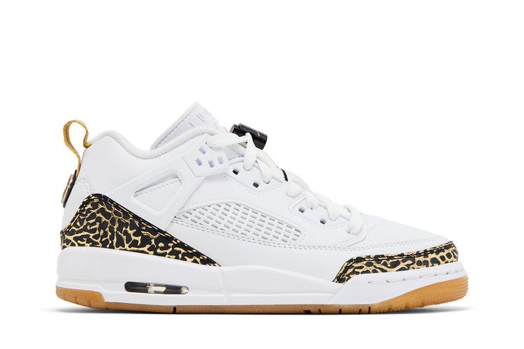 Air Jordan Spizike Low GS 'White Black Metallic Gold'