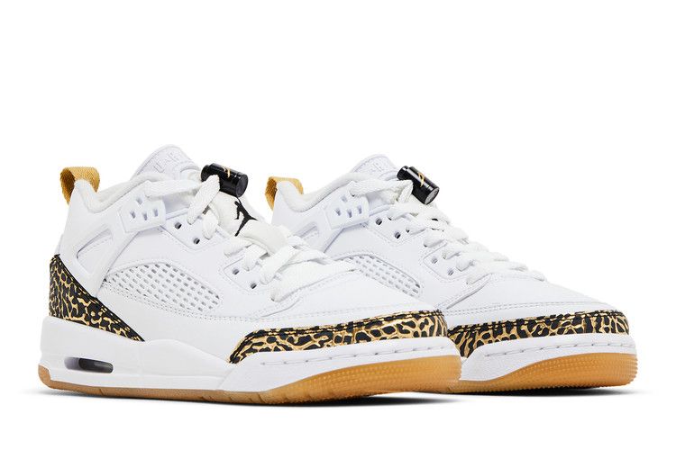 Air Jordan Spizike Low GS 'White Black Metallic Gold'