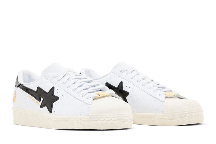 BAPE x adidas Superstar Vintage 'White Black'
