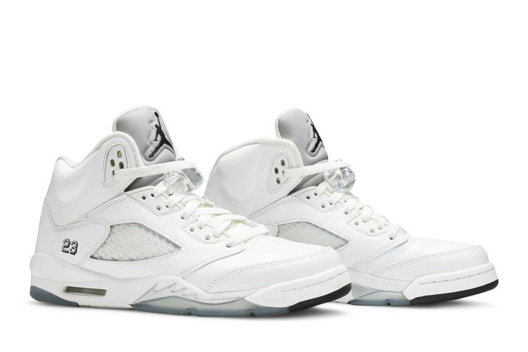 Air Jordan 5 Retro BG 'White Metallic' 2015