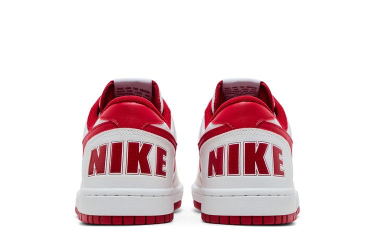 Big Nike Low 'White Gym Red'
