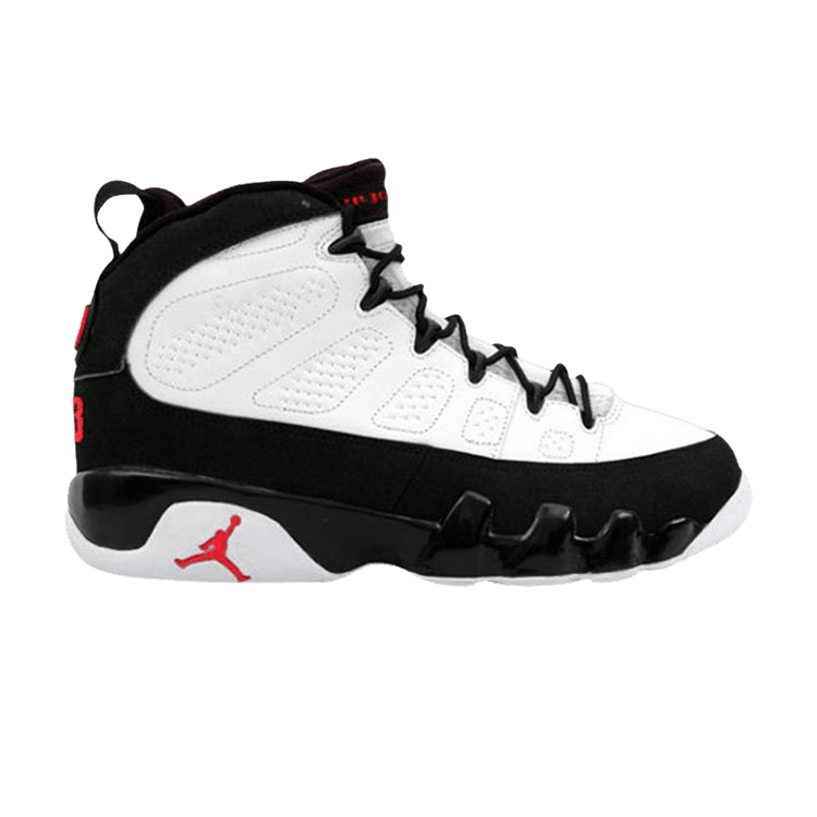 Air Jordan Sky Jordan 9 Bp — White/Black-True Red