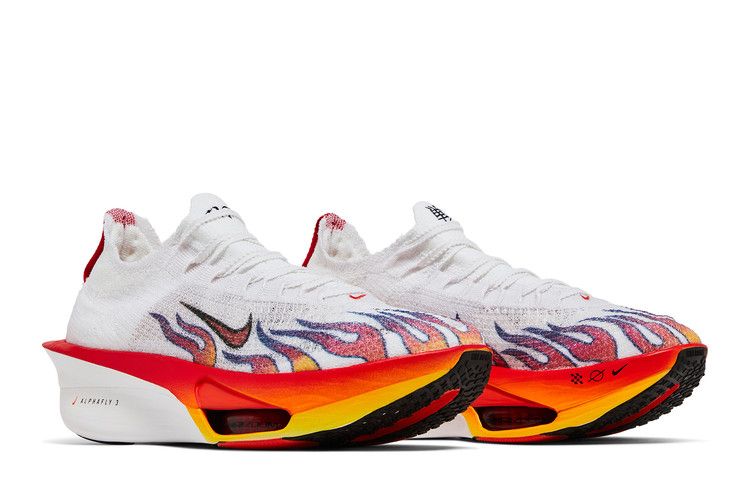 Nike Air Zoom Alphafly NEXT% 3 'Ekiden Pack' — White/Habanero Red/Black/University Red/University Gold/Concord