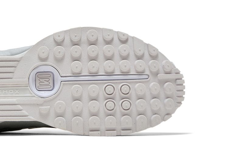 Nike Shox R4 'White Metallic Silver' 2024