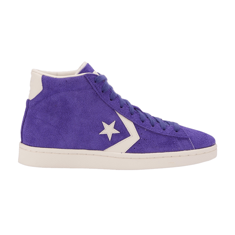 Converse Pro Leather 76 Mid Suede 'Candy Grape' — Candy Grape/Egret/Egret