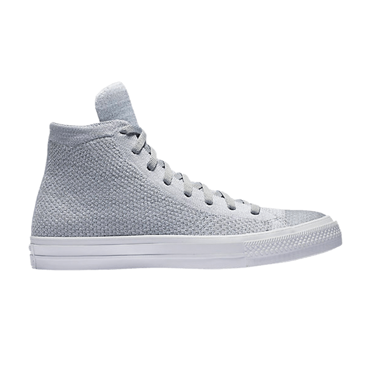 Converse Chuck Taylor All Star Flyknit Hi 'Wolf Grey' — Wolf Grey/Cool Grey-White