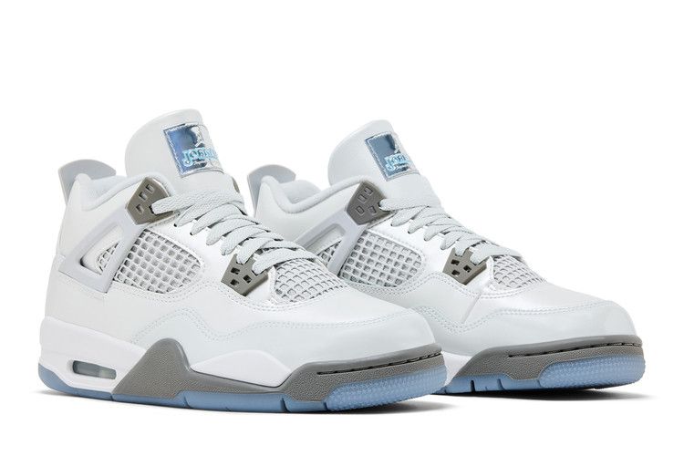 Air Jordan 4 Retro GS 'Photon Dust Blue Chill'