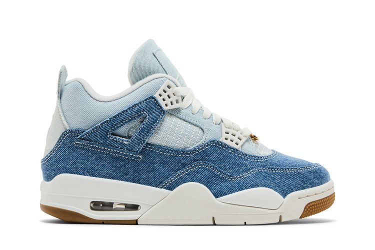 Wmns Air Jordan 4 Retro TEX 'Worn Blue Denim'