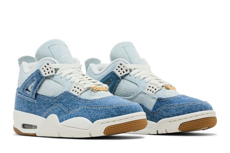 Wmns Air Jordan 4 Retro TEX 'Worn Blue Denim'