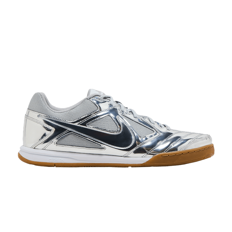 Nike Gato LV8 'Chrome' — Metallic Silver/White/Gum Light Brown/Metallic Silver