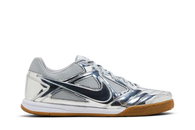 Nike Gato LV8 'Chrome' — Metallic Silver/White/Gum Light Brown/Metallic Silver