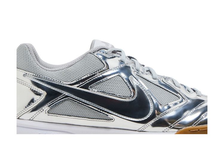 Nike Gato LV8 'Chrome' — Metallic Silver/White/Gum Light Brown/Metallic Silver