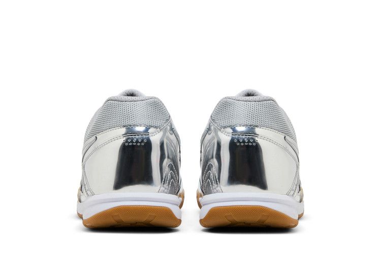 Nike Gato LV8 'Chrome' — Metallic Silver/White/Gum Light Brown/Metallic Silver