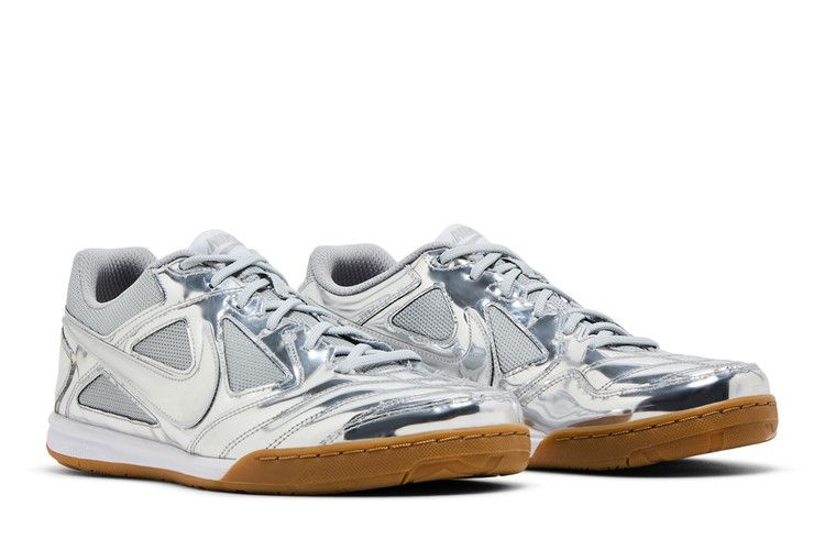 Nike Gato LV8 'Chrome' — Metallic Silver/White/Gum Light Brown/Metallic Silver