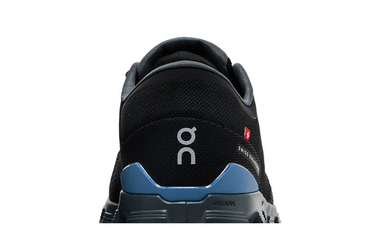 ON Cloud X 4 'Black Chambray' — Black/Chambray