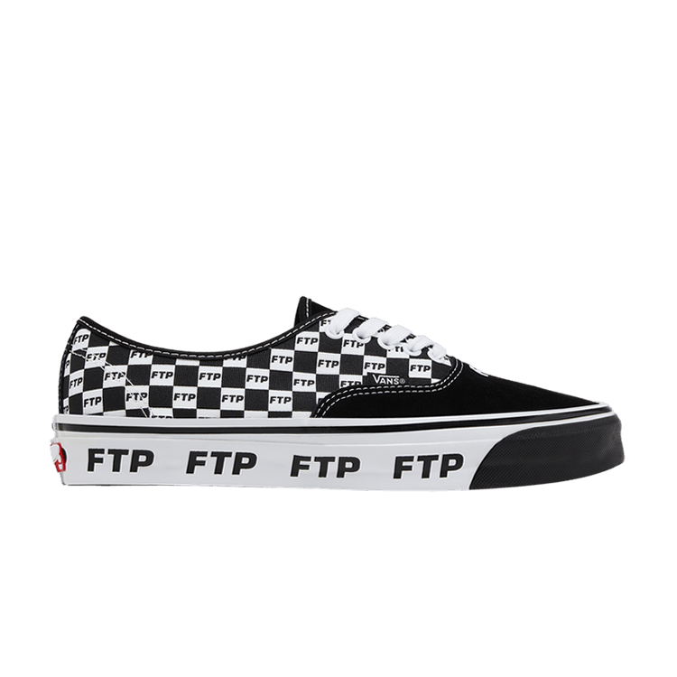 FTP x Vans Authentic 44 'Checkerboard' — White/Black