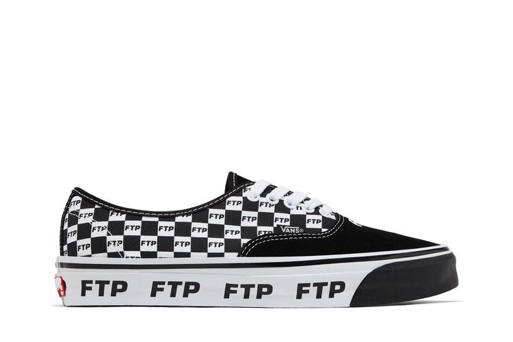 FTP x Vans Authentic 44 'Checkerboard' — White/Black