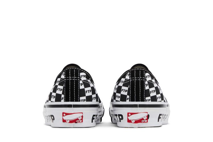 FTP x Vans Authentic 44 'Checkerboard' — White/Black