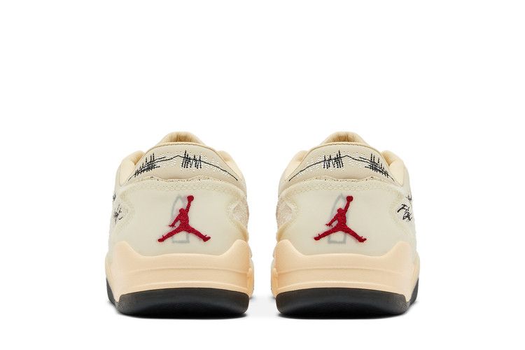 Who Decides War x Air Jordan Wmns Jordan Flight Court 'The World Is Your Court - Crèpe'