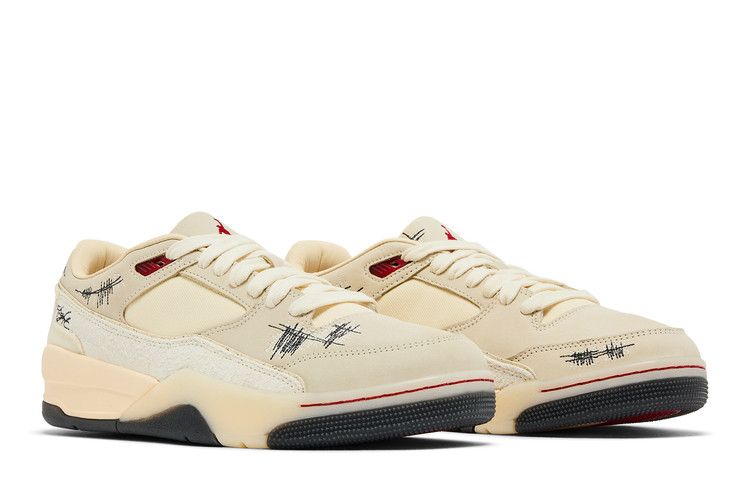 Who Decides War x Air Jordan Wmns Jordan Flight Court 'The World Is Your Court - Crèpe'