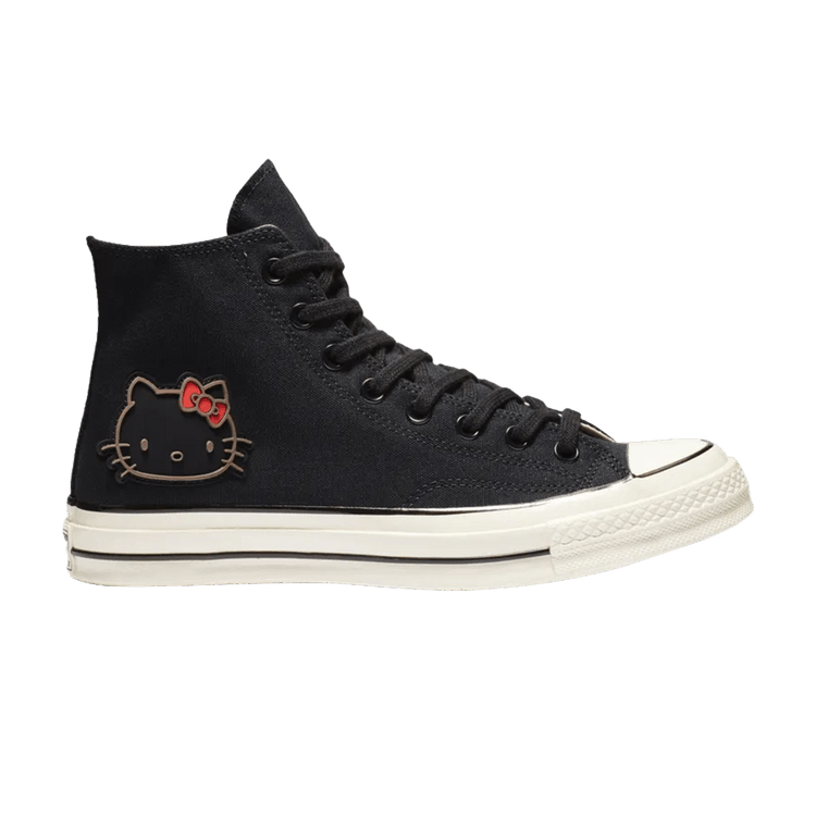 Hello Kitty x Converse Chuck 70 Hi Top 'Black' — Black