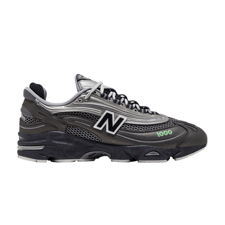 New Balance 1000 'Lime Leaf' — Dark Silver Metallic/Lime Leaf