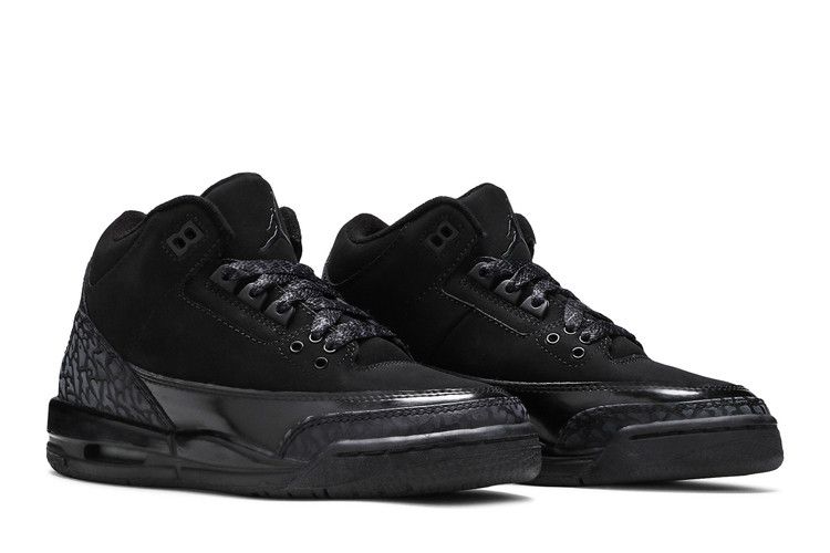 Air Jordan 3 Retro GS 'Black Cat'