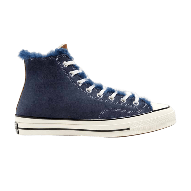 Tri Panel x Converse Chuck 70 Hi 'Navy Shearling' — Pink/Navy