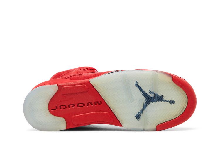 Air Jordan 5 Retro BG 'Red Suede'