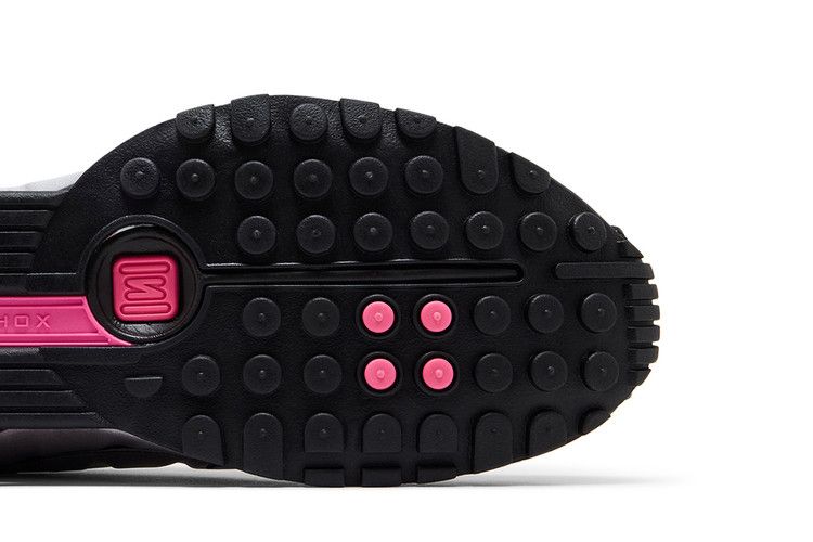 Nike Wmns Shox R4 'Black Metallic Silver Pinksicle'