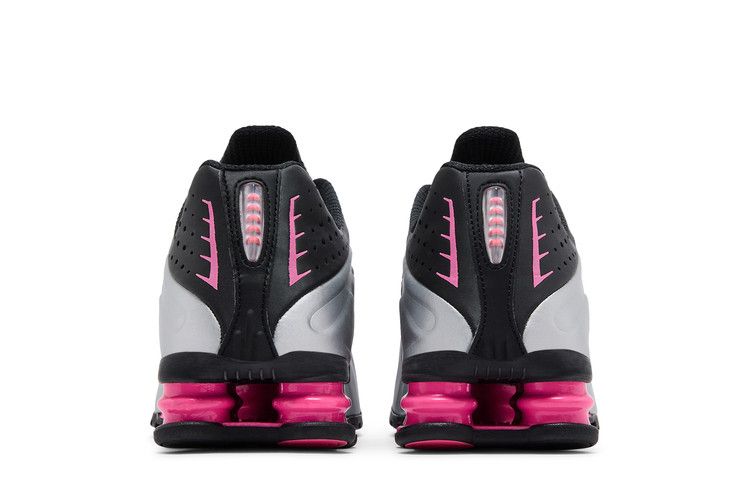 Nike Wmns Shox R4 'Black Metallic Silver Pinksicle'