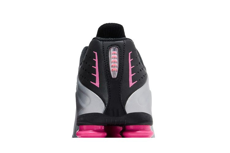Nike Wmns Shox R4 'Black Metallic Silver Pinksicle'