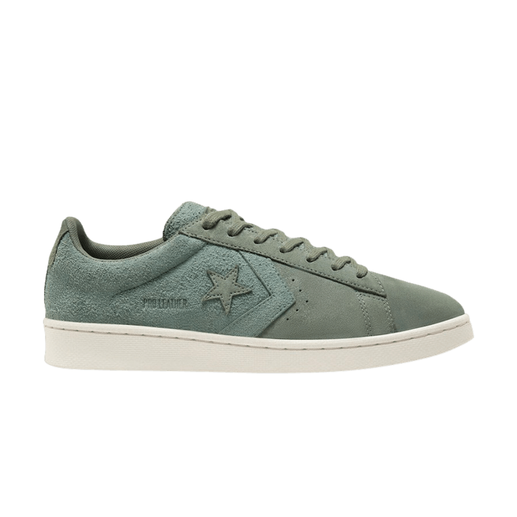 Converse Pro Leather Low 'Earth Tone Suede - Lily Pad' — Lily Pad/Pale Putty/Black