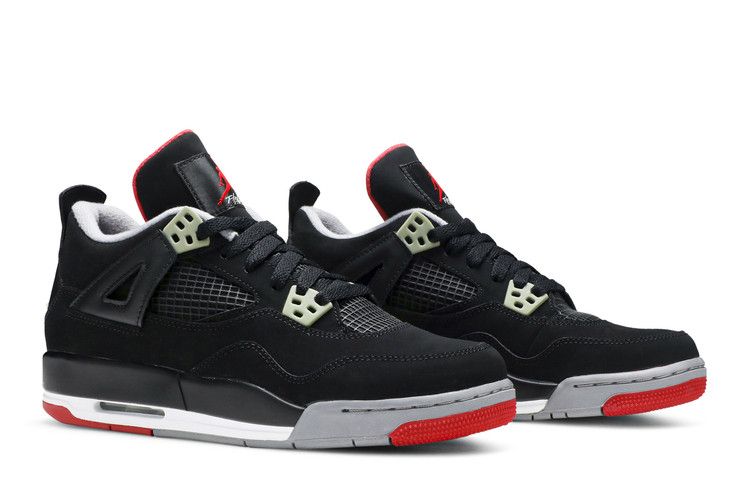 Air Jordan 4 Retro GS 'Bred' 2012